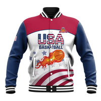 Custom United States Basketball Baseball Jacket Go Champions