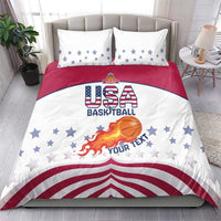 Custom United States Basketball Bedding Set Go Champions