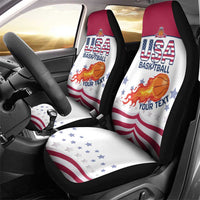Custom United States Basketball Car Seat Cover Go Champions