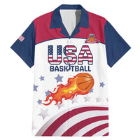 Custom United States Basketball Family Matching Mermaid Dress and Hawaiian Shirt Go Champions
