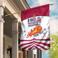 Custom United States Basketball Garden Flag Go Champions