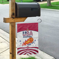 Custom United States Basketball Garden Flag Go Champions