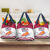 Custom United States Basketball Grocery Bag Go Champions