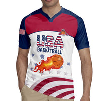 Custom United States Basketball Rugby Jersey Go Champions