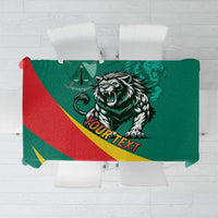 Personalised Happy Cameroon National Day Tablecloth May 20 Cameroun