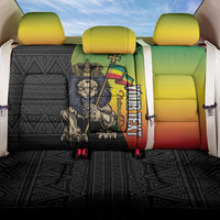 Personalized Ethiopia National Day Back Car Seat Cover Lion Of Judah African Pattern