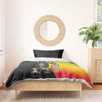 Personalized Ethiopia National Day Bedding Set Lion Of Judah African Pattern
