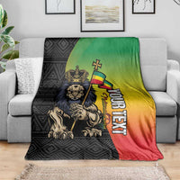 Personalized Ethiopia National Day Blanket Lion Of Judah African Pattern
