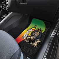 Personalized Ethiopia National Day Car Mats Lion Of Judah African Pattern