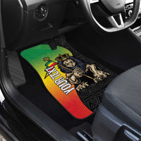 Personalized Ethiopia National Day Car Mats Lion Of Judah African Pattern