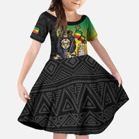 Personalized Ethiopia National Day Family Matching Long Sleeve Bodycon Dress and Hawaiian Shirt Lion Of Judah African Pattern