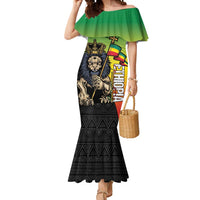 Personalized Ethiopia National Day Mermaid Dress Lion Of Judah African Pattern
