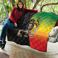 Personalized Ethiopia National Day Quilt Lion Of Judah African Pattern