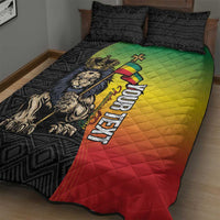 Personalized Ethiopia National Day Quilt Bed Set Lion Of Judah African Pattern