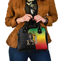Personalized Ethiopia National Day Shoulder Handbag Lion Of Judah African Pattern