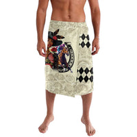 Kentucky Horse Racing Lavalava Black Derby Lady Cream Roses