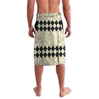 Kentucky Horse Racing Lavalava Black Derby Lady Cream Roses