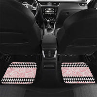 Kentucky Horse Racing Car Mats Black Derby Lady Pink Roses