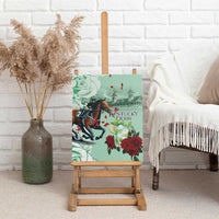 Kentucky Horse Racing Canvas Wall Art Churchill Downs Derby Mint Julep Cocktail