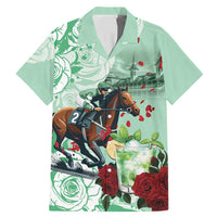 Kentucky Horse Racing Family Matching Mermaid Dress and Hawaiian Shirt Churchill Downs Derby Mint Julep Cocktail
