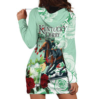 Kentucky Horse Racing Hoodie Dress Churchill Downs Derby Mint Julep Cocktail