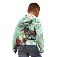 Kentucky Horse Racing Kid Hoodie Churchill Downs Derby Mint Julep Cocktail