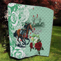 Kentucky Horse Racing Quilt Churchill Downs Derby Mint Julep Cocktail