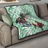 Kentucky Horse Racing Quilt Churchill Downs Derby Mint Julep Cocktail