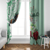 Kentucky Horse Racing Window Curtain Churchill Downs Derby Mint Julep Cocktail