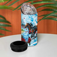 Kentucky Horse Racing 4 in 1 Can Cooler Tumbler Churchill Downs Derby Blueberry Mint Julep Cocktail