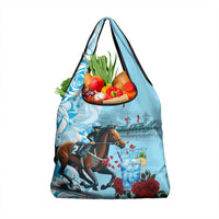 Kentucky Horse Racing Grocery Bag Churchill Downs Derby Blueberry Mint Julep Cocktail