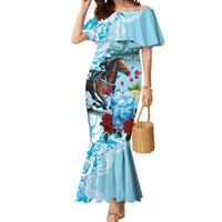 Kentucky Horse Racing Mermaid Dress Churchill Downs Derby Blueberry Mint Julep Cocktail