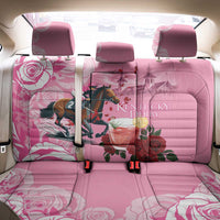 Kentucky Horse Racing Back Car Seat Cover Churchill Downs Derby Strawberry Mint Julep Cocktail