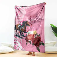 Kentucky Horse Racing Blanket Churchill Downs Derby Strawberry Mint Julep Cocktail