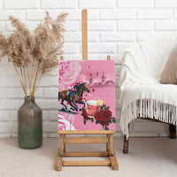 Kentucky Horse Racing Canvas Wall Art Churchill Downs Derby Strawberry Mint Julep Cocktail