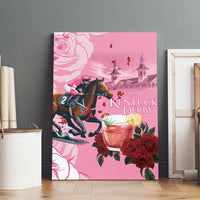 Kentucky Horse Racing Canvas Wall Art Churchill Downs Derby Strawberry Mint Julep Cocktail