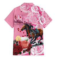 Kentucky Horse Racing Family Matching Mermaid Dress and Hawaiian Shirt Churchill Downs Derby Strawberry Mint Julep Cocktail