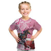 Kentucky Horse Racing Kid T Shirt Churchill Downs Derby Strawberry Mint Julep Cocktail