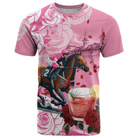 Kentucky Horse Racing T Shirt Churchill Downs Derby Strawberry Mint Julep Cocktail