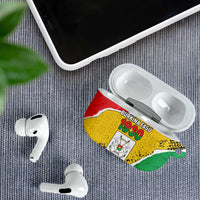 Burkina Faso Independence Day AirPods Case Coat Of Arms - Grunge Style - Wonder Print Shop