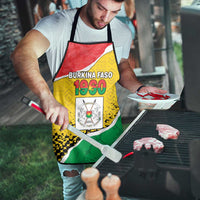 Burkina Faso Independence Day Apron Coat Of Arms - Grunge Style - Wonder Print Shop