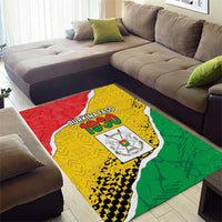 Burkina Faso Independence Day Area Rug Coat Of Arms - Grunge Style - Wonder Print Shop