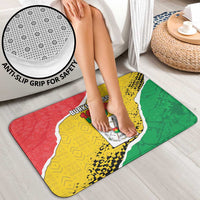 Burkina Faso Independence Day Bathroom Set Coat Of Arms - Grunge Style - Wonder Print Shop