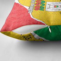 Burkina Faso Independence Day Pillow Cover Coat Of Arms - Grunge Style - Wonder Print Shop