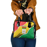Burkina Faso Independence Day Shoulder Handbag Coat Of Arms - Grunge Style - Wonder Print Shop