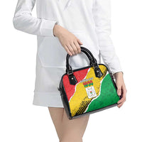 Burkina Faso Independence Day Shoulder Handbag Coat Of Arms - Grunge Style - Wonder Print Shop
