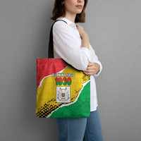 Burkina Faso Independence Day Tote Bag Coat Of Arms - Grunge Style - Wonder Print Shop