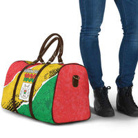 Burkina Faso Independence Day Travel Bag Coat Of Arms - Grunge Style - Wonder Print Shop