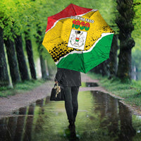Burkina Faso Independence Day Umbrella Coat Of Arms - Grunge Style - Wonder Print Shop