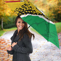 Burkina Faso Independence Day Umbrella Coat Of Arms - Grunge Style - Wonder Print Shop